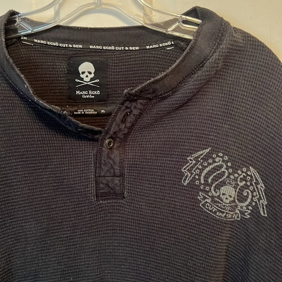 Mark Ecko Cut and Sew XL long sleeve thermal style shirt. Great condition! - Picture 2 of 5